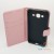    Samsung Galaxy J3 - Book Style Wallet Case with Strap